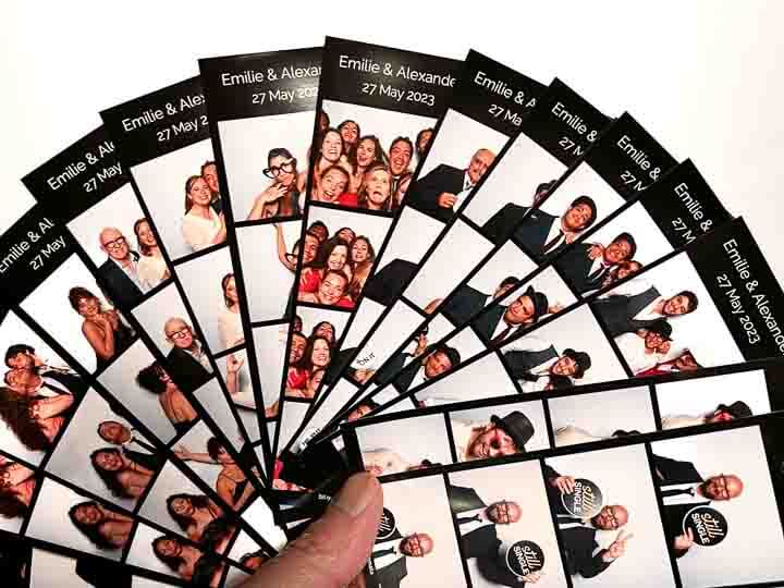 Snapshot-Photo-Booth- Photo booth strip prints
